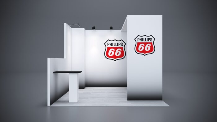 10x10 Trade Show Exhibit designed for high impact in small spaces.