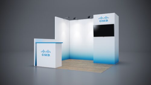 10x10 Trade Show Exhibit designed to maximize trade show impact.