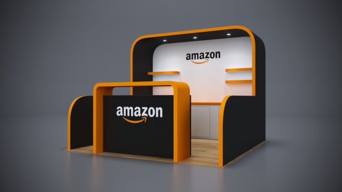 10x10 Trade Show Exhibit with seamless LED integration.