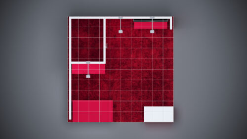 10x10 Trade Show Exhibit featuring seamless panel construction.