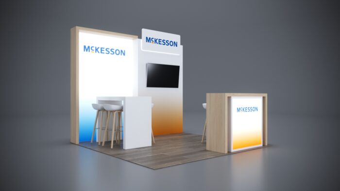 10x10 Trade Show Exhibit designed for impactful brand storytelling.