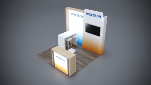 10x10 Trade Show Exhibit designed for high engagement and visibility.