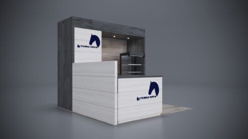 10x10 Trade Show Exhibit designed to create a lasting brand impact.