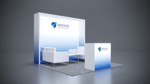 10x10 Trade Show Exhibit designed for a strong trade show presence.