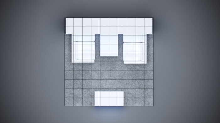 10x10 Trade Show Exhibit with smart storage solutions and sleek finishes.