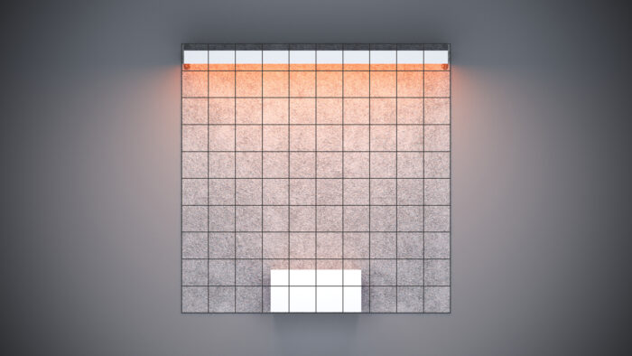 10x10 Trade Show Exhibit with engaging touchscreens and signage.