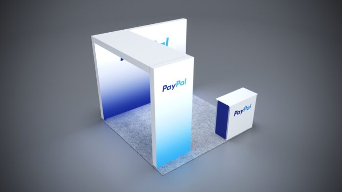 10x10 Trade Show Exhibit designed to maximize visitor engagement.