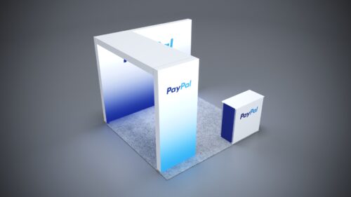 10x10 Trade Show Exhibit featuring a compact yet powerful design.