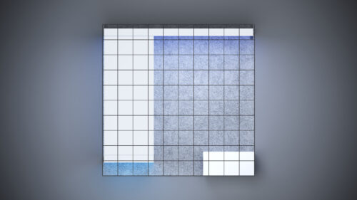 10x10 Trade Show Exhibit with integrated storage for efficiency.