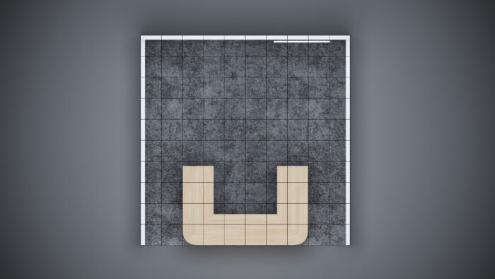 10x10 Trade Show Exhibit featuring seamless edge-to-edge graphics.