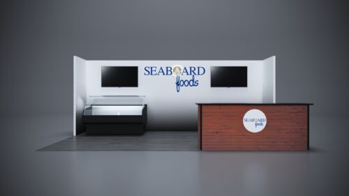 10x20 Trade Show Exhibit designed for maximum brand visibility.