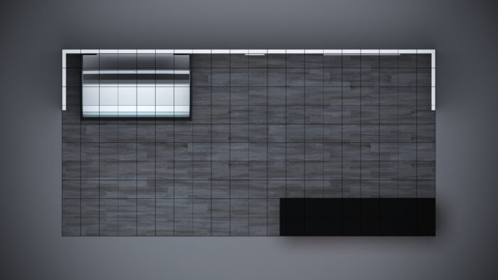10x20 Trade Show Exhibit with smart storage solutions and displays.