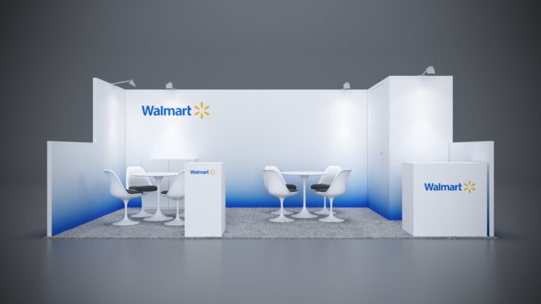 10x20 Trade Show Exhibit designed for both portability and impact.