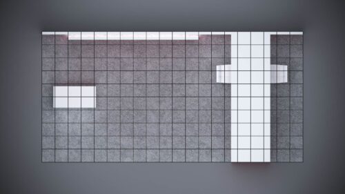 10x20 Trade Show Exhibit with seamless graphics for a polished look.