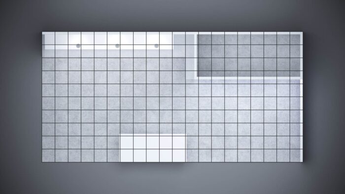 10x20 Trade Show Exhibit with open and inviting trade show layout.