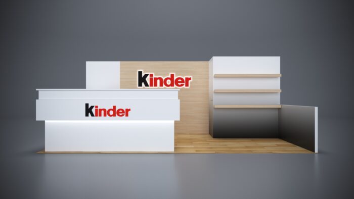 10x20 Trade Show Booth Rental 7 10x20 Trade Show Exhibit designed for high-traffic trade show spaces.