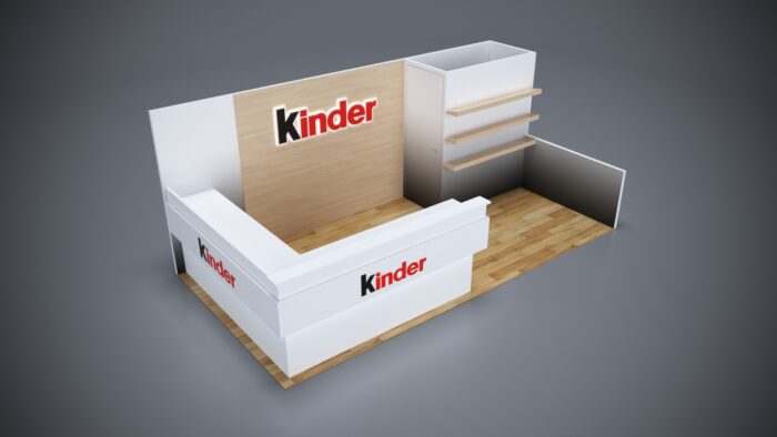 10x20 Trade Show Exhibit featuring ultra-light frames and bold visuals.