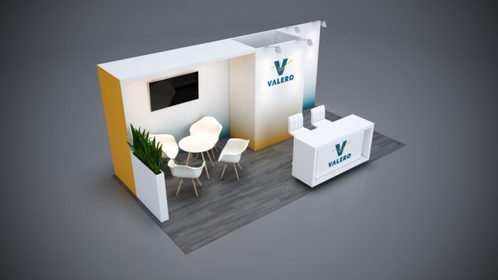 10x20 Trade Show Exhibit designed for a bold, impactful presence.