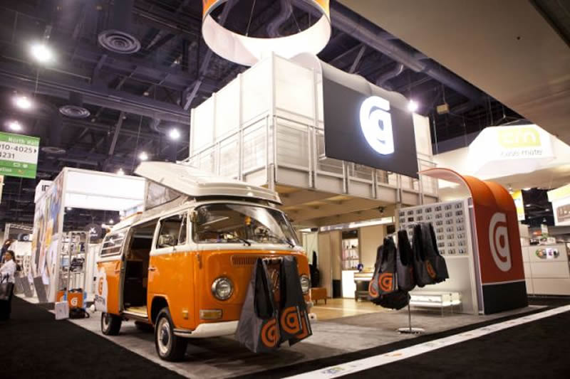 30x30 Double Deck Exhibit Rental For Trade Shows | Two story trade show exhibit