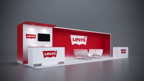 10x30 modular trade show exhibit with high-quality graphics, modular design, and engaging presentations.