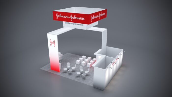 20x30 Trade Show Exhibit featuring modular configurations for flexible displays.