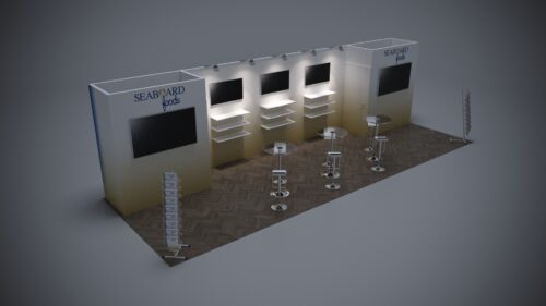10x30 modular trade show exhibits offering easy setup and creative display solutions.