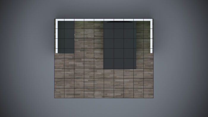 10x8 trade show exhibit with streamlined storage and product display solutions.