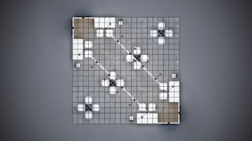 20x20 custom trade show exhibit with high-quality materials, product demos, and interactive features.