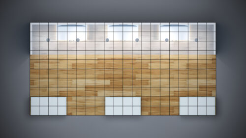 10x20 custom trade show booth with integrated storage and LED lighting.