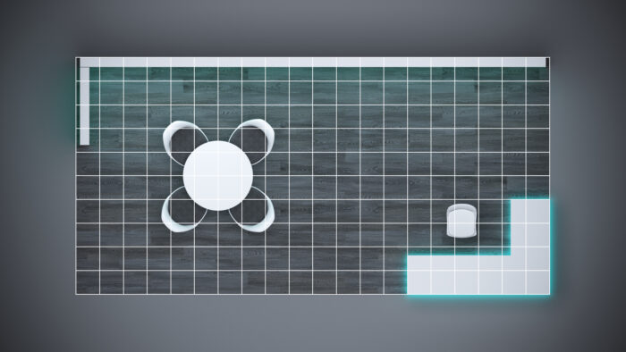 10x20 custom trade show exhibit with modular design for easy configuration.