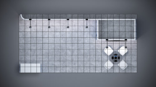 10x20 custom booth design with LED lighting for maximum impact.