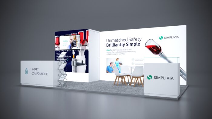 Professional 10x20 custom trade show booth for maximum brand exposure.