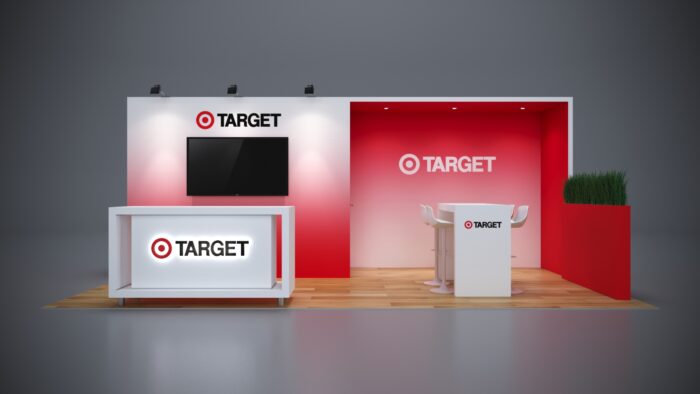 10x20 custom trade show exhibit designed for a unique brand experience.