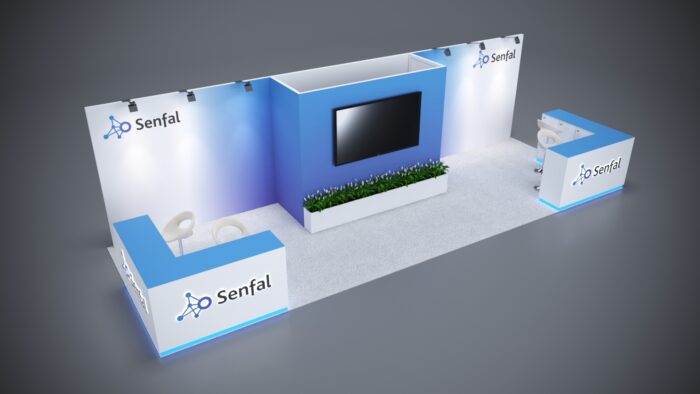 10x30 trade show exhibit with high-impact graphics and engaging booth design.