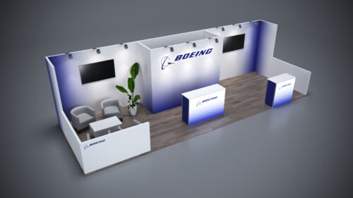 10x30 trade show exhibit with premium materials and customizable design.
