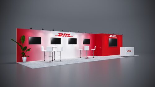 10x40 trade show display with premium features for maximum audience engagement.