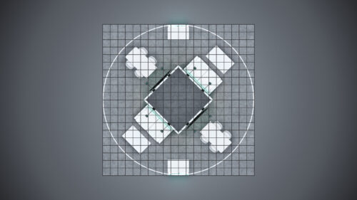 Versatile 20x20 modular exhibit for seamless assembly and branding flexibility.