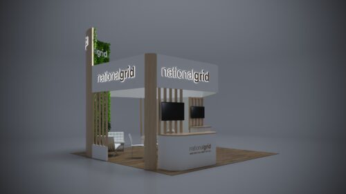 Professional custom 20x20 booth design for trade show success.