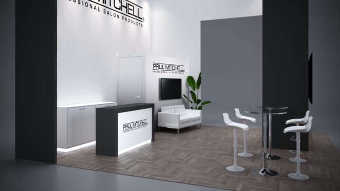 Premium 20x20 exhibit rental offering customizable booth options for your brand.