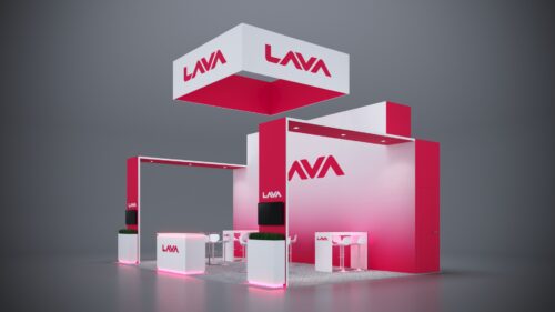 20x30 island booth rental for dynamic trade show displays.