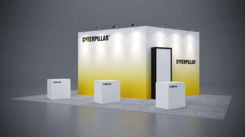 20x30 modular trade show display offering customizable features for your booth.