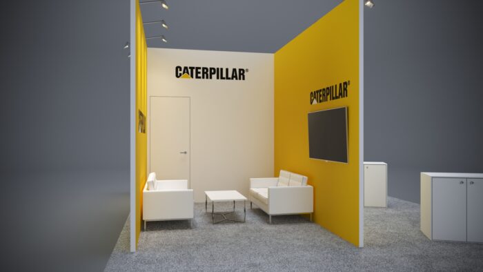 High-quality 20x30 modular exhibit for a professional and dynamic display.