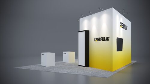 Versatile 20x30 modular trade show exhibit perfect for diverse branding needs.