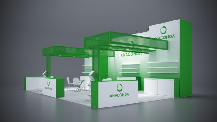 Custom 20x30 trade show booths for attracting top-tier clients.