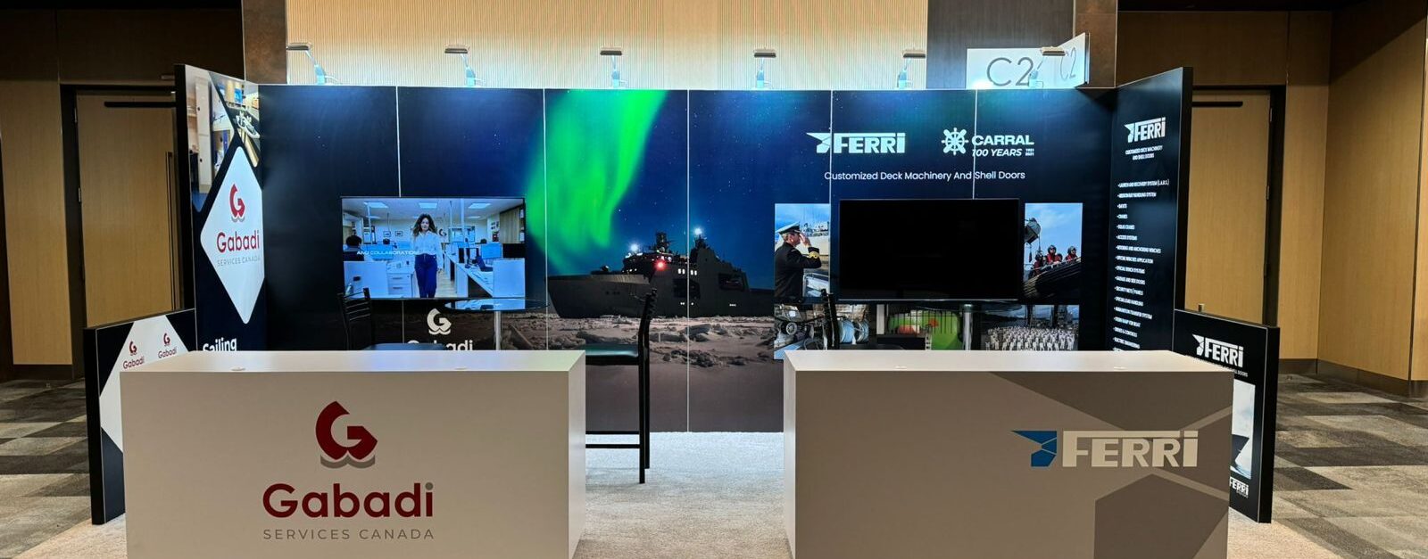 10x20 Trade Show Booth Rental