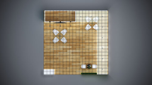 Brown Trade Show Booth Rental