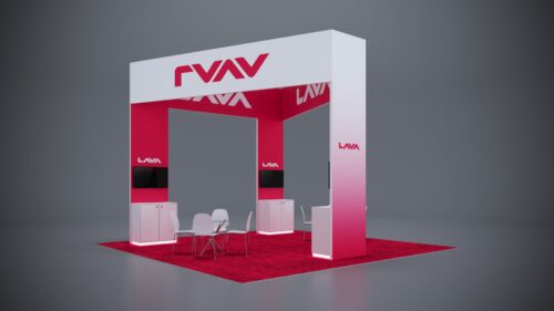 Lava tradeshow booth rentals