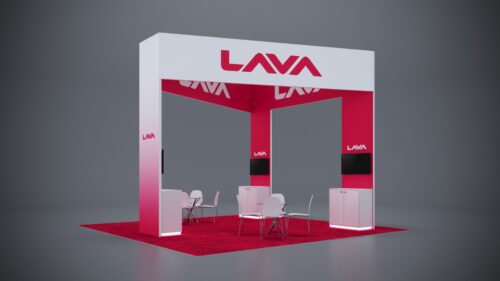 Lava trade show booth design