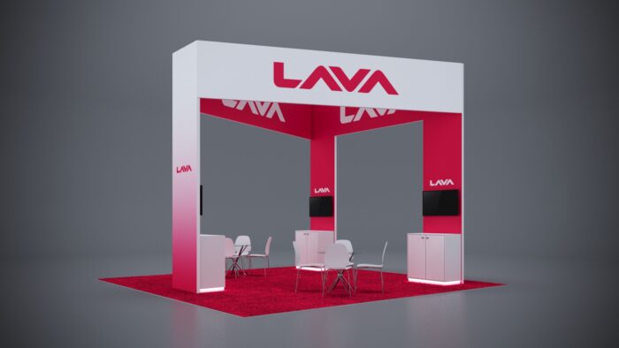 Lava trade show booth design