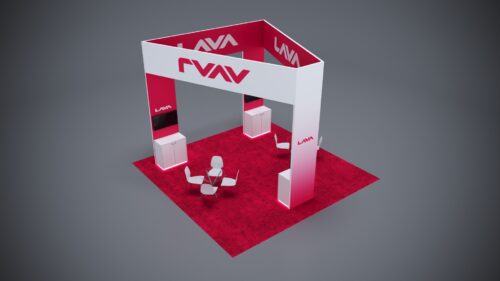Lava Rental Booth